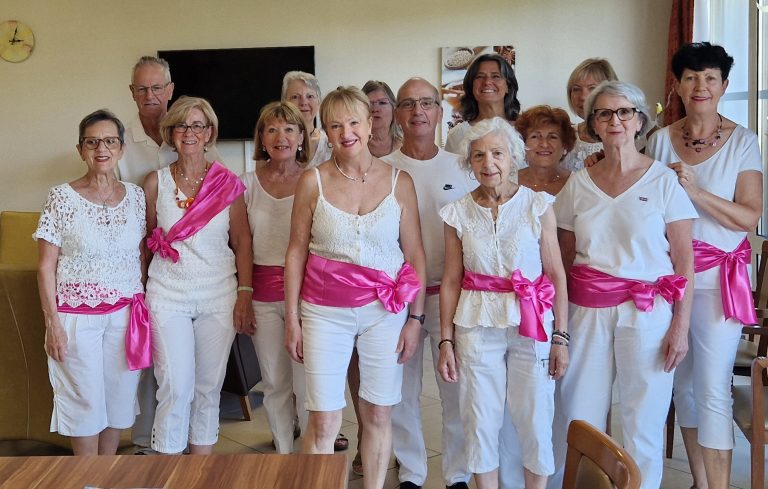 La section danse du CV de Thionville à l&rsquo;EHPAD de Ranguevaux le 3 juillet